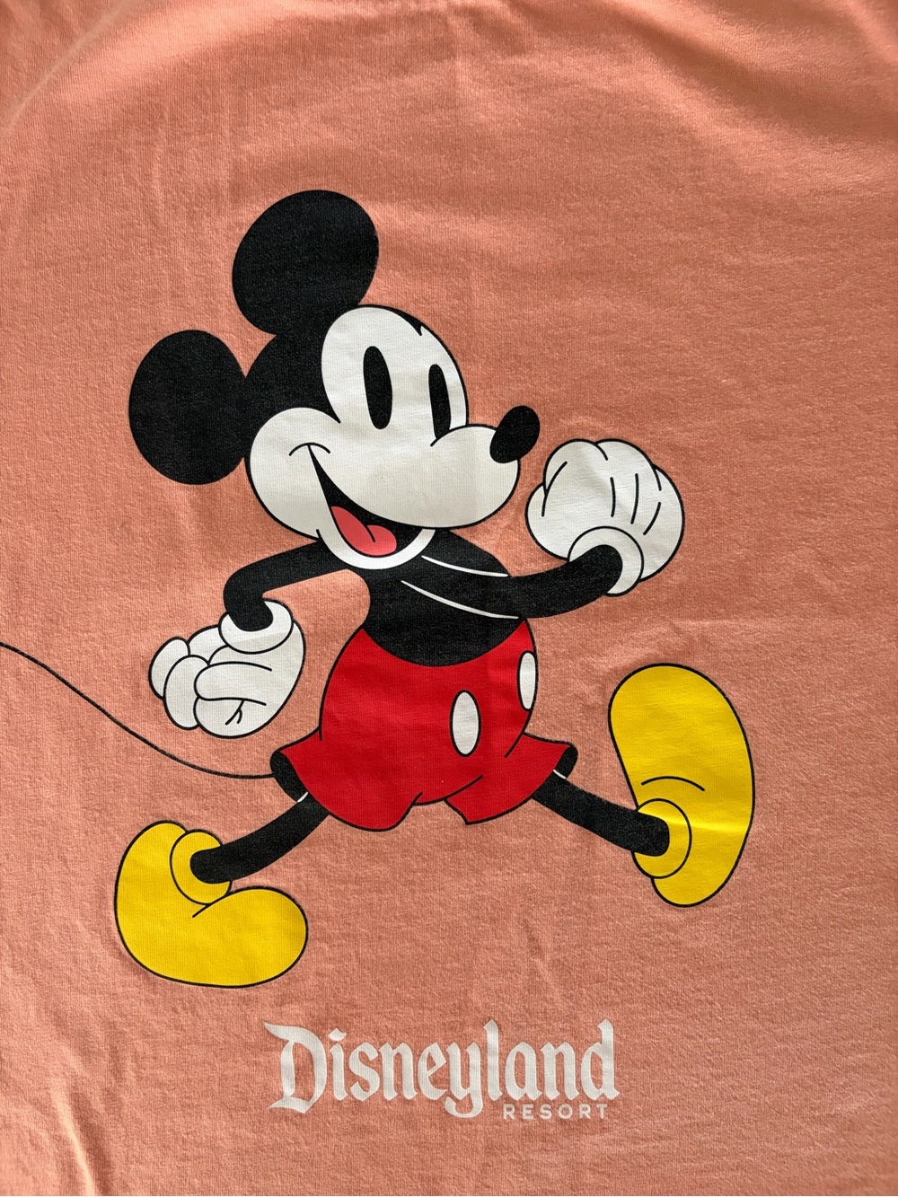 Disney Mickey Mouse Tshirt Size XL | cotton, Disneyland, pink